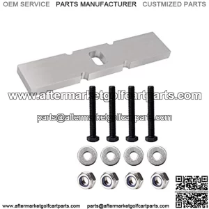 Golf Cart Low Pro Front End Lift Kit/Complete Lift Block for Club Car Precedent Gas & Electric 2004 UP