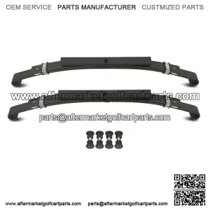 Club Car DS 1981-UP Heavy Duty Rear Leaf Spring with Bushings and Sleeves (3 Leafs)