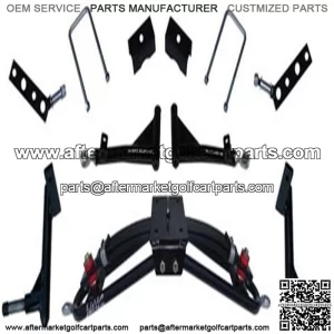 6" Club Car Precedent Double A-Arm Lift Kit - 2004+ Gas & Electric