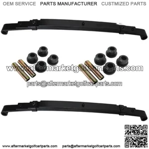 Club Car Precedent Heavy Duty Rear Leaf Springs Set 4-Leaf (w/ Bushings) 4-leaf