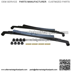 Club Car Precedent Heavy Duty Rear Leaf Springs Set (w/ Bushings) - Dual Action