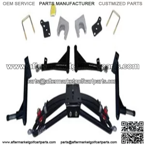 6" Club Car Precedent Heavy Duty Double A-Arm Lift Kit - 2004+ Gas & Electric