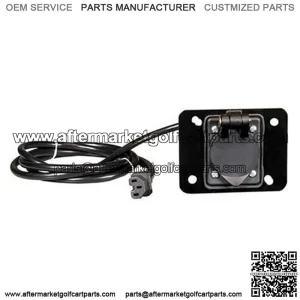 AC Receptacle for EZGO TXT Summit Series OnBoard Chargers (OBC)