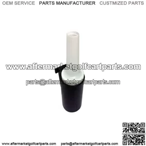 Sand Bottle Divot Filler Kit with Black Plastic Holder for Golf Carts