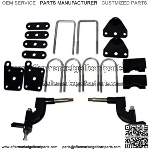 5" Spindle Lift Kit for EZGO RXV Golf Carts 2008-2013.5