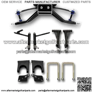 Lift Kit Club Car DS 2004.5-Up 6" A-Arm Plastic Dust Cap Golf Carts