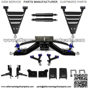 Lift Kit Ezgo RXV 08-2013 Heavy Duty 6" A-Arm Electric/Gas Golf Carts