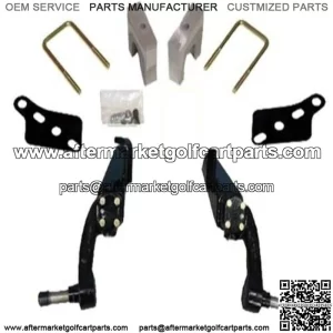 Lift Kit Club Car DS 6" Spindle w Plastic Dust Covers Electric or Gas