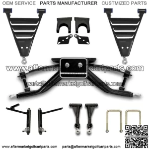6" HD A-Arm Golf Cart Lift Kit for Club Car DS Gas/Electric 1982-2003.5