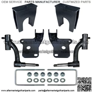 6" Drop Spindle Golf Cart Lift Kit for EZGO RXV Electric 2008-2013