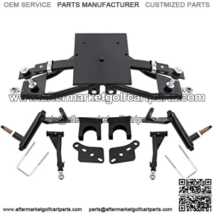 Club Car DS, Heavy Duty 6" Double A-Arm Golf Cart Lift Kit for Club Car DS Electric & Gas (2004-UP)