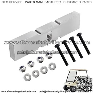 Golf Cart Low Pro Front End 1 inch Lift Block Kit Fits for Club Car DS Gas & Electric Models(Not for Precedent)