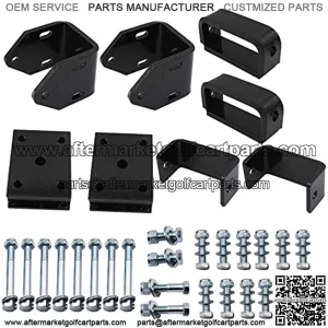 4" Block Golf Cart Lift Kit For EZGO 1994.5-2001.5 Gas TXT/Medalist Model