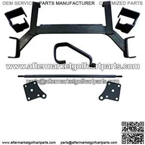 6" Drop Axle EZGO Lift Kit for 2001.5 - 2018 TXT / MEDALIST Electric Golf Carts