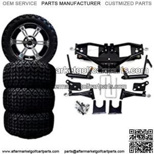 3G 6" Lift Kit Combo for Club Car DS Golf Carts 2004+ with 14" Colossus
