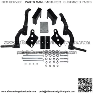 6" Drop Spindle Lift Kit, Club Car DS Gas 94-03.5 & Electric 84-03.5