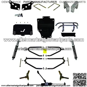 Club Car DS (03-Up Golf Cart) Long Travel Lift Kit with Front Independent Suspension