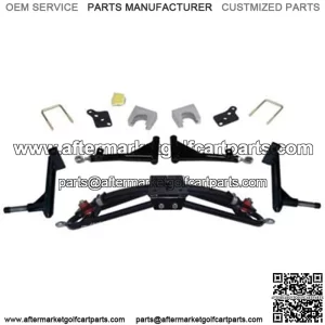 Revenge Golf Cart Parts & Accessories BMF 6" Club Car Precedent A-ARM Lift Kit for Gas and Electric - Heavy Duty