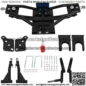 Front 6" Double A-Arm Lift Kit for Club Car DS Golf Cart 1982-2003 Electric/Gas, Best for Club Car Lift Kit Strength Steel