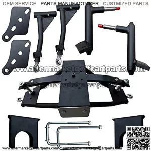 Auto Express 6" Double A-Arm Lift Kit for Club Car Golf Cart Precedent 2004+ Electric and Gas