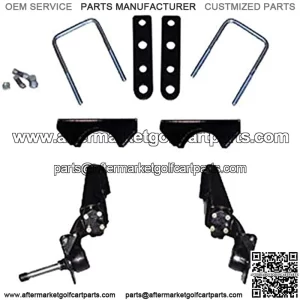 Club Car DS/Carryall/Turf Spindle Lift Kit (for Gas Golf Carts with Factory Front Mechanical Brakes)