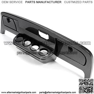 Golf Cart Dash Compatible with 1994-2013 EZGO Medalist/TXT Carbon Fiber Style