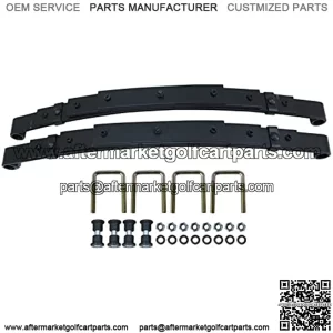 Rear Golf Cart Heavy Duty Spring Kit Compatible with 1994-2009 EZGO TXT,Golf Cart Heavy Duty Spring Kit Replace #74207-G02 72618-G01
