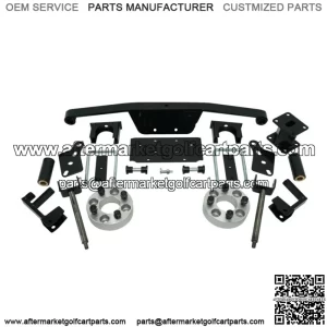 4" SPINDLE EXTENSION LIFT KIT FOR CLUB CAR GOLF CART DS MODEL (1993-2010)