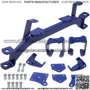 6in Drop Lower Axle Lift Kit for EZGO Golf Cart Electric TXT 1996-2000 Return