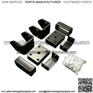 4" Block Lift Kit for EZGO Golf Cart 1994.5 - 2001.5 Gas TXT/Medalist Model