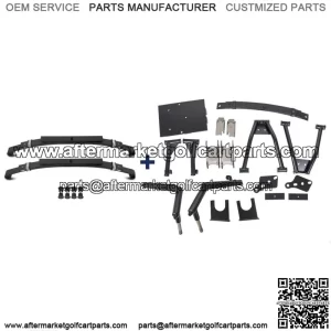 For 1982-2003 Club Car DS Golf Cart 6" A-Arm Lift Kit & Rear Leaf Springs