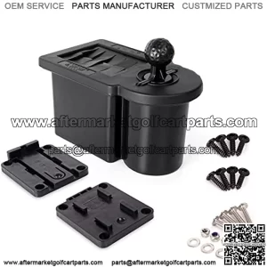 Golf Cart Ball Washer and Club Cleaner Kit, Detachable Golf Club Head and Ball Washer Golf Cleaner for EZGO Club Car Yamaha