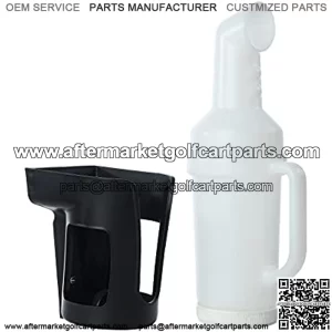 Golf Cart No Drilling Sand Bottle with Base for Club Car Filler Sand Bottle Assembly OEM# 105284001/103451301