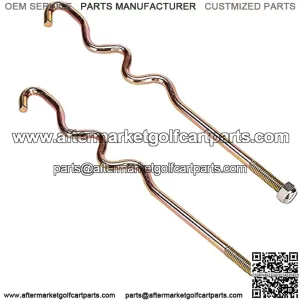 Golf Cart Battery Hold Down Rods Kit for Club Car Precedent 2008.5 & Up OEM#103374801 103357701