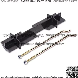 Battery Hold Down Plate with Rods Kit for EZGO TXT 1994-up 36 Volt Electric Golf Cart, OEM# 70045G01 70045-G01 01101G01 01101-G01
