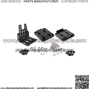 Universal Golf Ball Washer and Club Head Cleaner for EZGO, Club Car, Yamaha Golf Cart - Black