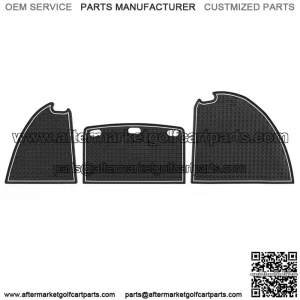 For Golf Cart Club Cart Tempo 07-23 White Trim Dash Liner Mats Dashboard Inserts