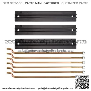 Golf Cart Battery Hold Down Plate Rods Kit for Club Car DS 98-05 101090801