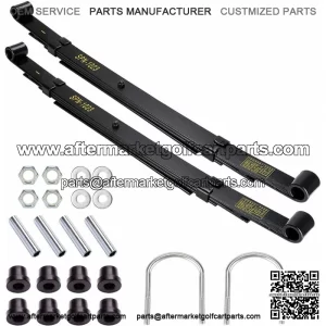 4 Leaf Heavy Duty Rear Leaf Spring Kit fit Club Car Precedent 2004-up Golf Cart