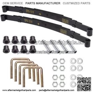 Golf Cart Heavy Duty 4-Leaf Rear Leaf Spring Kit for EZGO TXT 1994-2009 74207G02