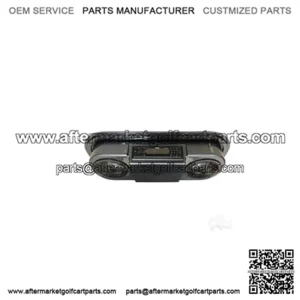 Golf Cart Carbon Fiber Console With Pyle Marine Receiver Pyle Speakers & Antenna