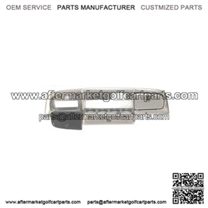 Turned Titanium EZGO Golf Cart Dash With Radio Cutout 4 Cup Holders 2 Locking Doors 1994 - Current