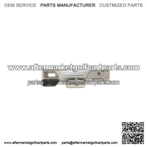 Turned Titanium EZGO Golf Cart Dash With 2 Cup Holders 2 Locking Doors 1986 - 1993