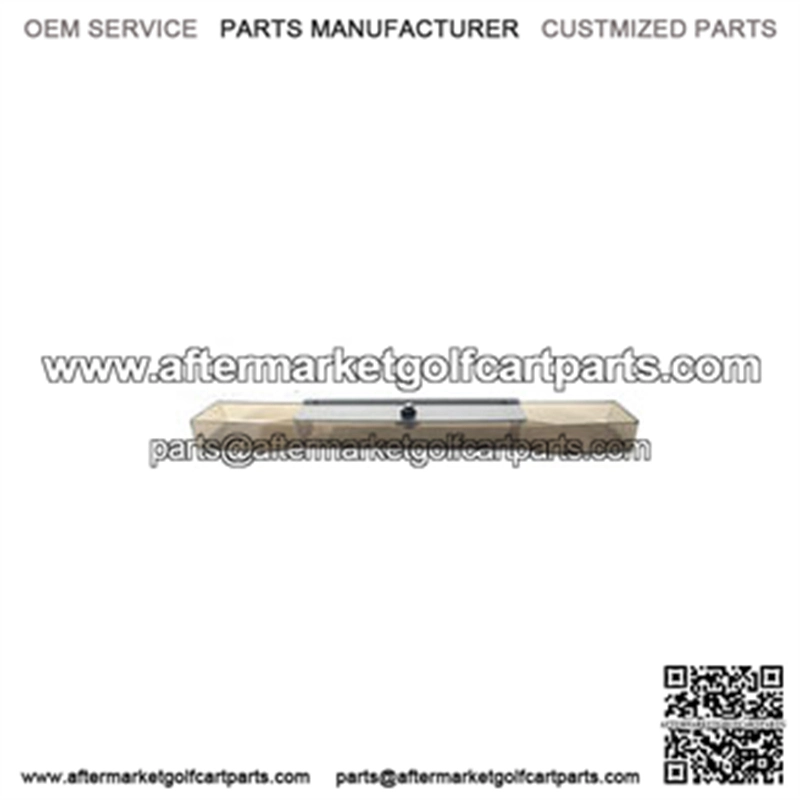 Turned Titanium Locking Lid Golf Cart U-Shape Dash Tray Club Car Precedent