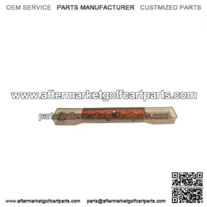 Club Car Precedent Black Locking Lid Golf Cart U-Shape Dash Tray