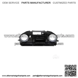 Club Car Tempo Precedent Dash Deluxe With Radio Speaker Cutout Paintable ABS