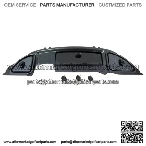 Club Car Precedent Golf Cart Carbon Fiber Dash Panel Locking Glove Box 2007+