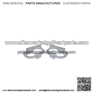 EZGO TXT Sentry Dash Cup Holder Trim 1996+ Silver