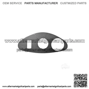 EZGO RXV Freedom Dash Cover Plate Carbon Fiber