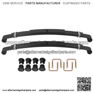 Heavy Duty Rear Leaf Springs for EZGO TXT 1996-2013 Golf Cart (Set of 2)